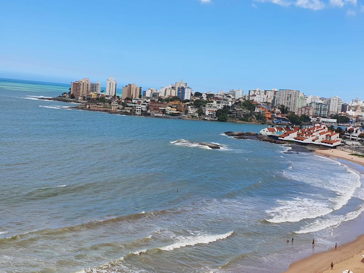 Апартаменты Vista Panoramica Para O Mar Da Praia Do Morro Гуарапари Экстерьер фото